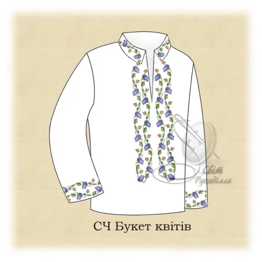 Сорочка "Букет квітів" 