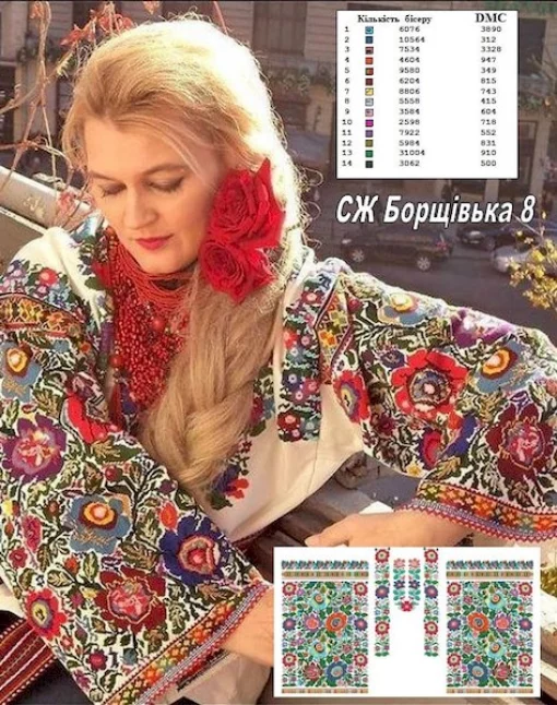 Сорочка &quot;Борщівська-8&quot; 