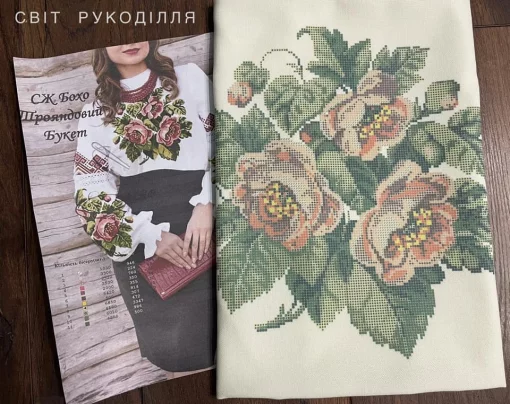 Сорочка "Трояндовий букет" 