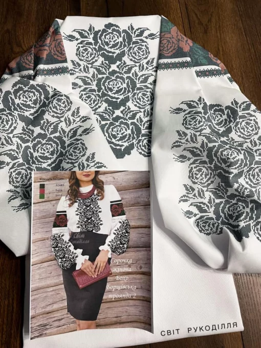 Сорочка &quot;Борщівська троянда-2&quot; 