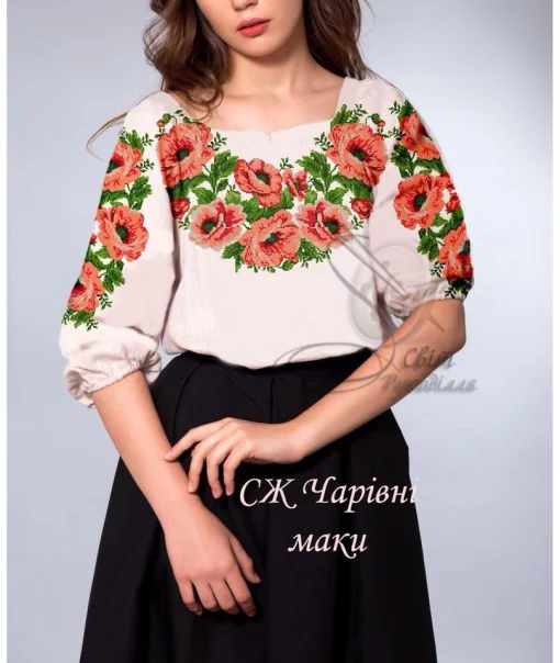 Сорочка "Чарівні маки" 