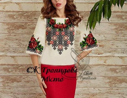 Сорочка "Трояндове місто" 