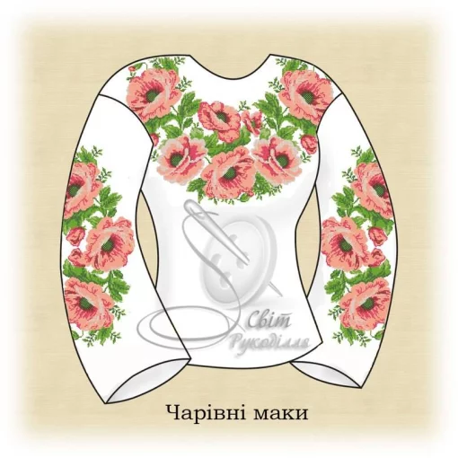 Сорочка "Чарівні маки" 