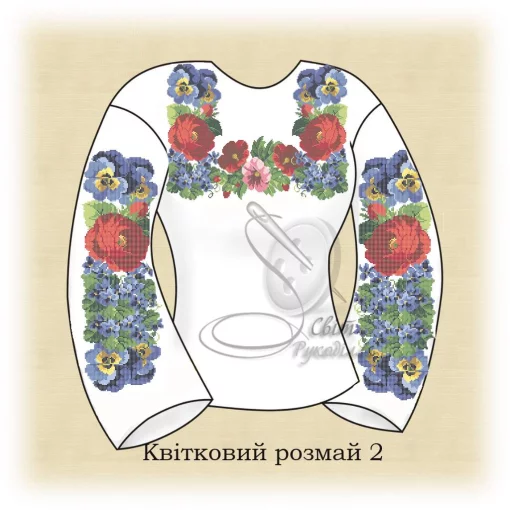 Сорочка "Квітковий розмай" 