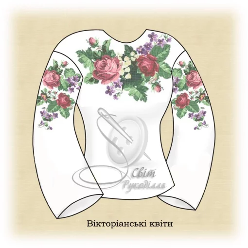 Сорочка "Вікторіанські квіти" 