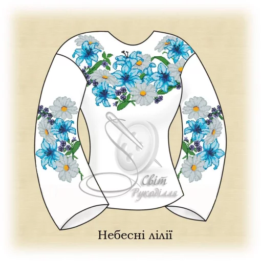 Сорочка "Небесні лілії" 