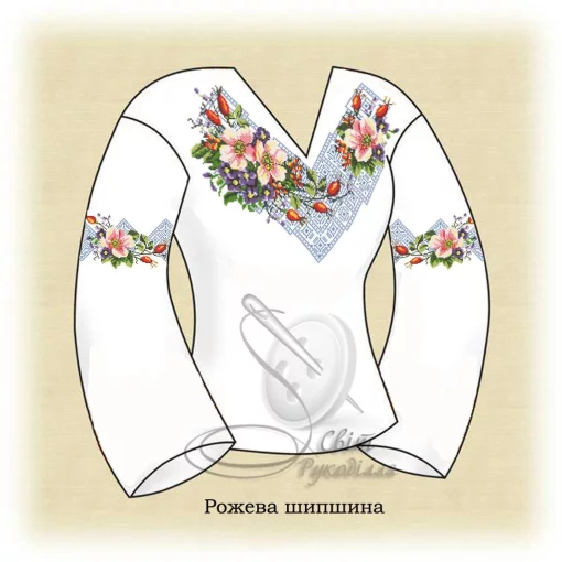 Сорочка "Рожева шипшина" 