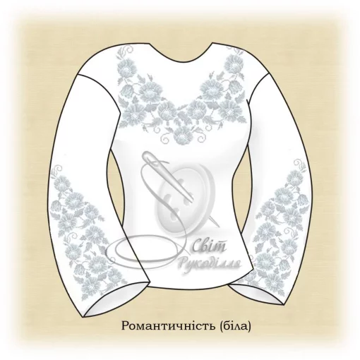 Сорочка "Романтичність" (біла) 