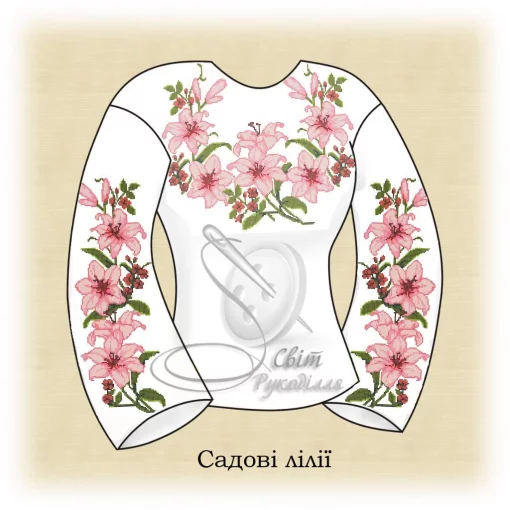 Сорочка "Садові лілії" 