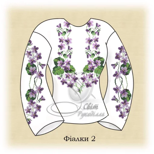 Сорочка "Фіалки-2" 