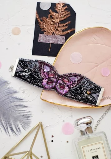 Набір для створення браслета &quot;Ліловий помах&quot; 