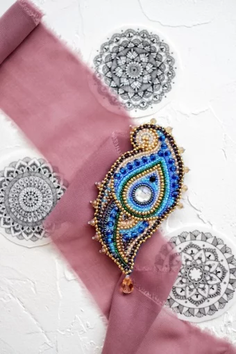 Набір для створення прикраси &quot; Егретка&quot; 