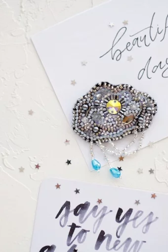 Набір для створення прикраси &quot;Срібні нитки&quot; 