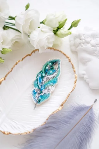 Набір для створення прикраси &quot;Легка пір'їнка&quot; 