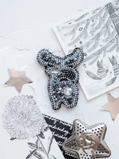 Набір для створення прикраси &quot;Срібні щічки&quot; 