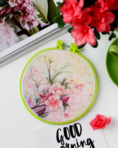 Набір для вишивки хрестиком &quot;Ніжна весна&quot; 