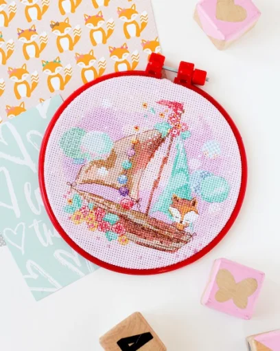 Набір для вишивки хрестиком "Під парусами" 