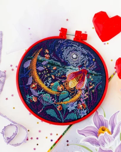 Набір для вишивки хрестиком &quot;Світлячки&quot; 