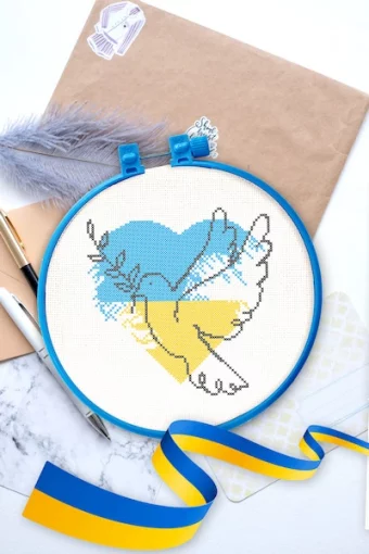 Набір для вишивки хрестиком &quot;Рідна Україно&quot; 