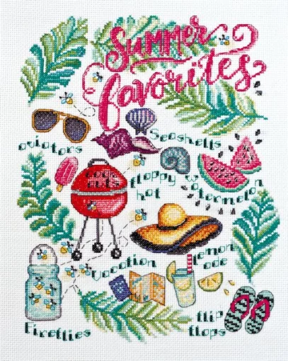 Набір для вишивки хрестиком "Літні радощі" 