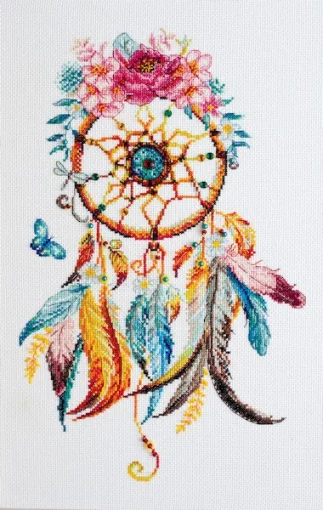 Набір для вишивки хрестиком "Спіймай весну!" 