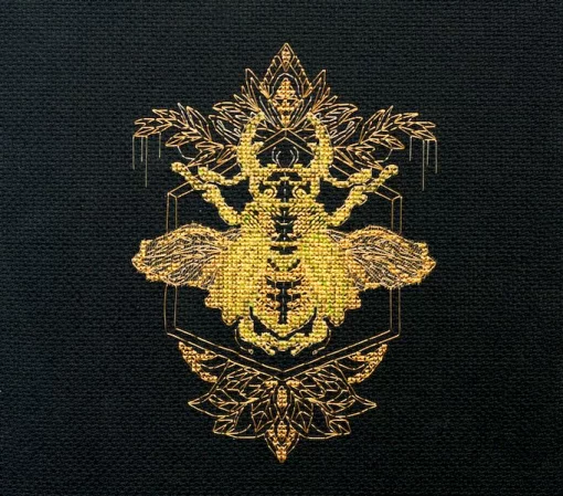 Набір для вишивки хрестиком "Золотий жук" 