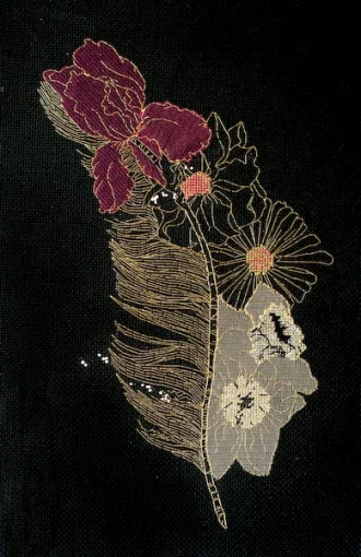 Набір для вишивки хрестиком "Квітковий вітер-1" 