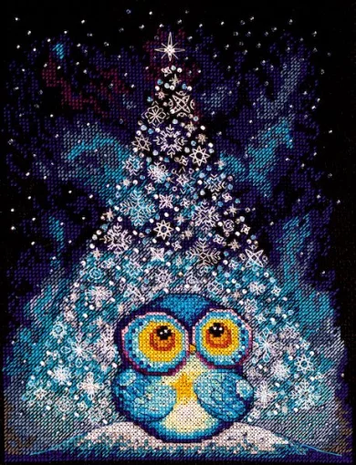 Набір для вишивки хрестиком "Ніч чарівництва" 