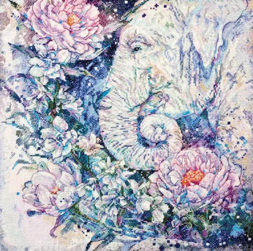 Набір для вишивки хрестиком "Білі легенди" 