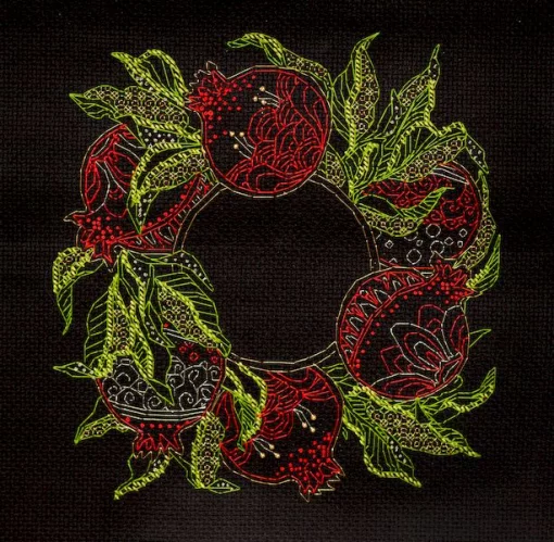 Набір для вишивки хрестиком &quot;Гранати&quot; 