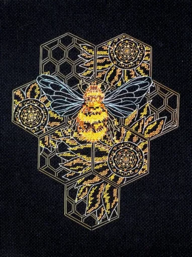 Набір для вишивки хрестиком "Бджолиний рай" 