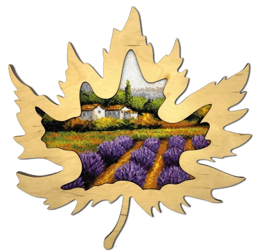 Набір для вишивки хрестиком "Ноти провансу" 