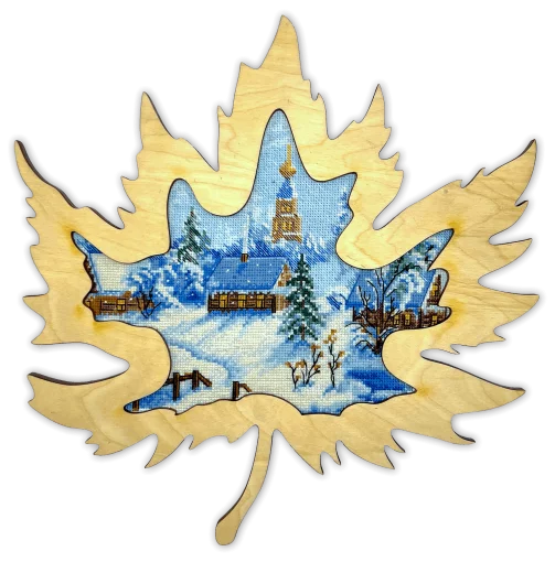 Набір для вишивки хрестиком "Морозний настрій" 