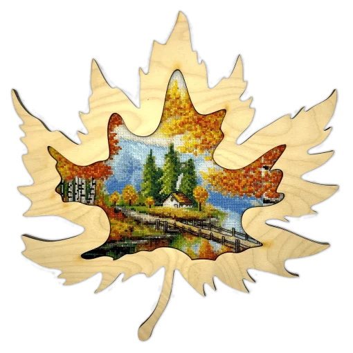 Набір для вишивки хрестиком "Осіннє дихання" 