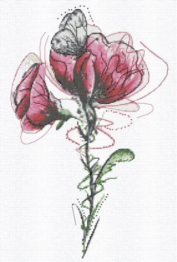 Набір для вишивки хрестиком "У світі фарб" 