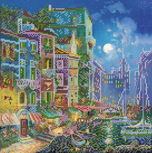 Схема під вишивку бісером &quot;Вечір в Венеції&quot; 