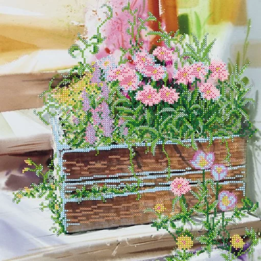 Схема під вишивку бісером &quot;Дачний ганок&quot; 