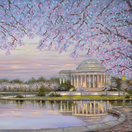 Схема під вишивку бісером &quot;Захід сонця&quot; 