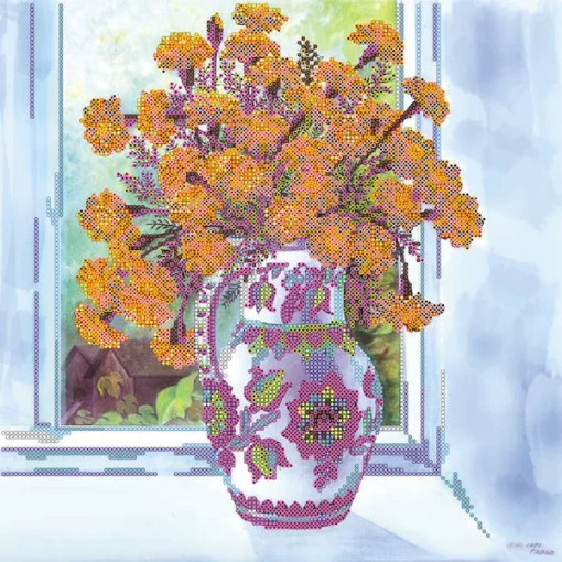 Схема під вишивку бісером &quot;Карпатський букет&quot; 