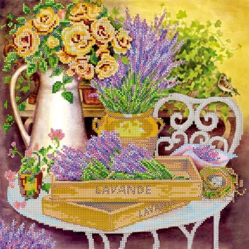 Схема під вишивку бісером &quot;Колір лаванди&quot; 