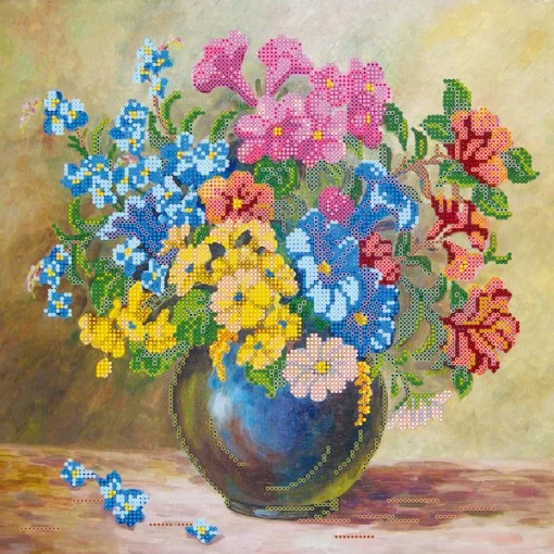 Схема під вишивку бісером &quot;Лугові квіти&quot; 