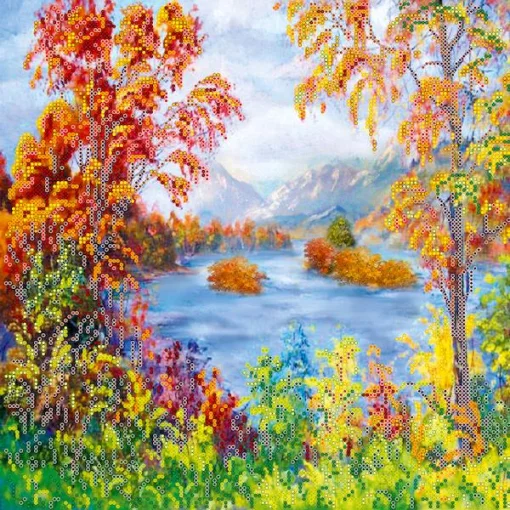 Схема під вишивку бісером &quot;Осіння казка&quot; 