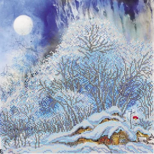 Схема під вишивку бісером &quot;При місяці&quot; 