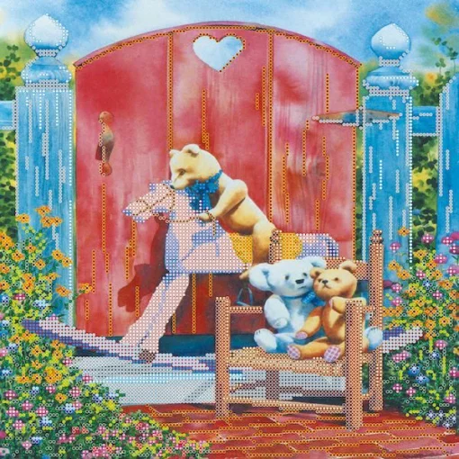 Схема під вишивку бісером &quot;Спогади дитинства&quot; 