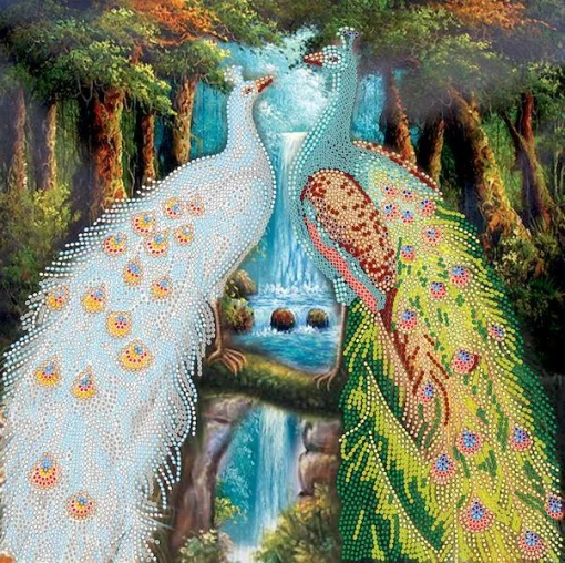 Схема під вишивку бісером &quot;Суперники&quot; 