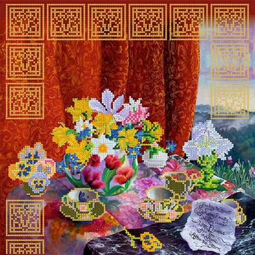 Схема під вишивку бісером &quot;Східний натюрморт&quot; 
