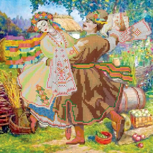 Схема під вишивку бісером &quot;Танок&quot; 