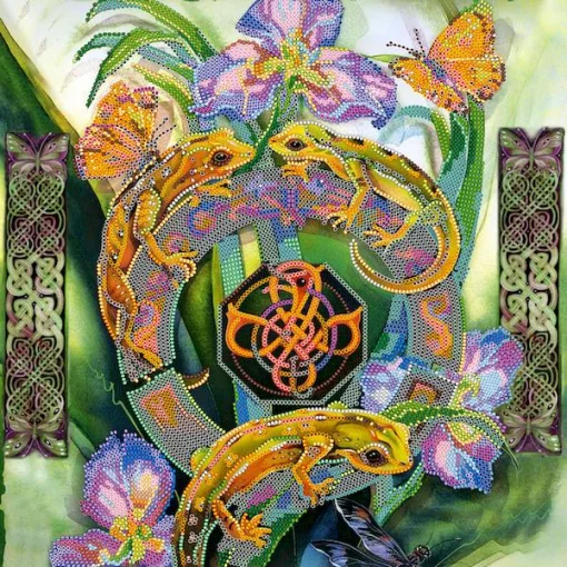 Схема під вишивку бісером "Тріо літа" 