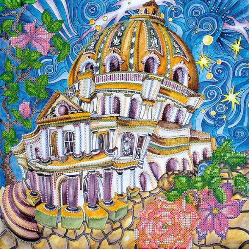 Схема під вишивку бісером &quot;Чарівне місто&quot; 