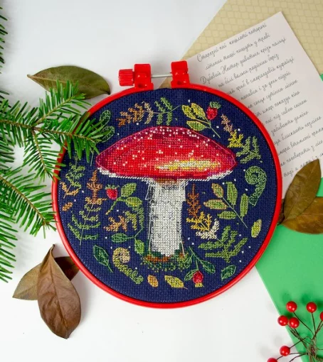 Набір для вишивки хрестиком &quot;Лісовий красень&quot; 